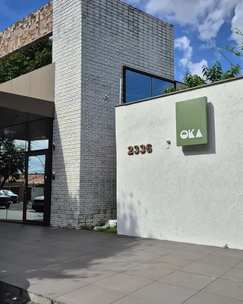 Fachada da OKA Saúde, R. Aviador Irapuan Rocha, 2336, Teresina